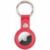 Mercury etui Leather AirTag czerwony     /red